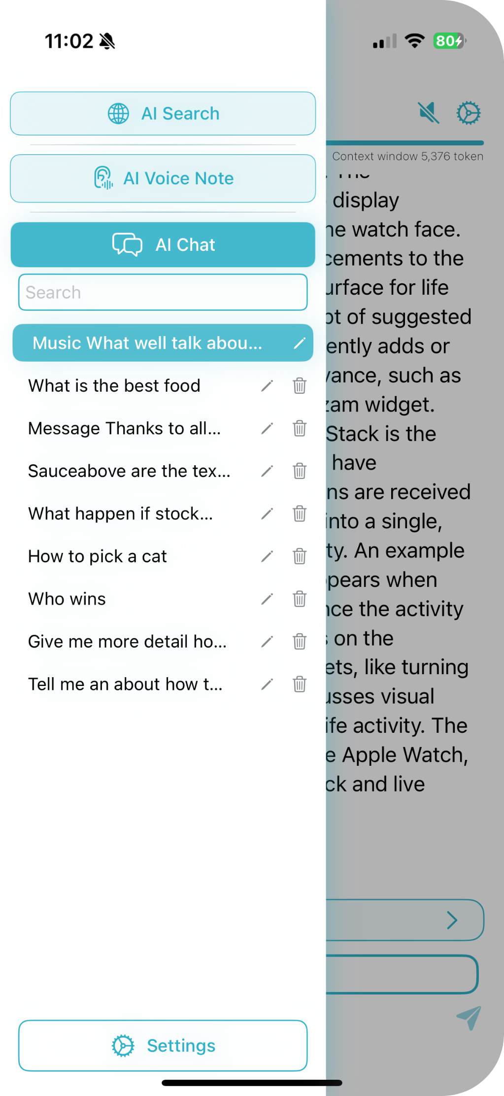 On Device AI App Screenshot